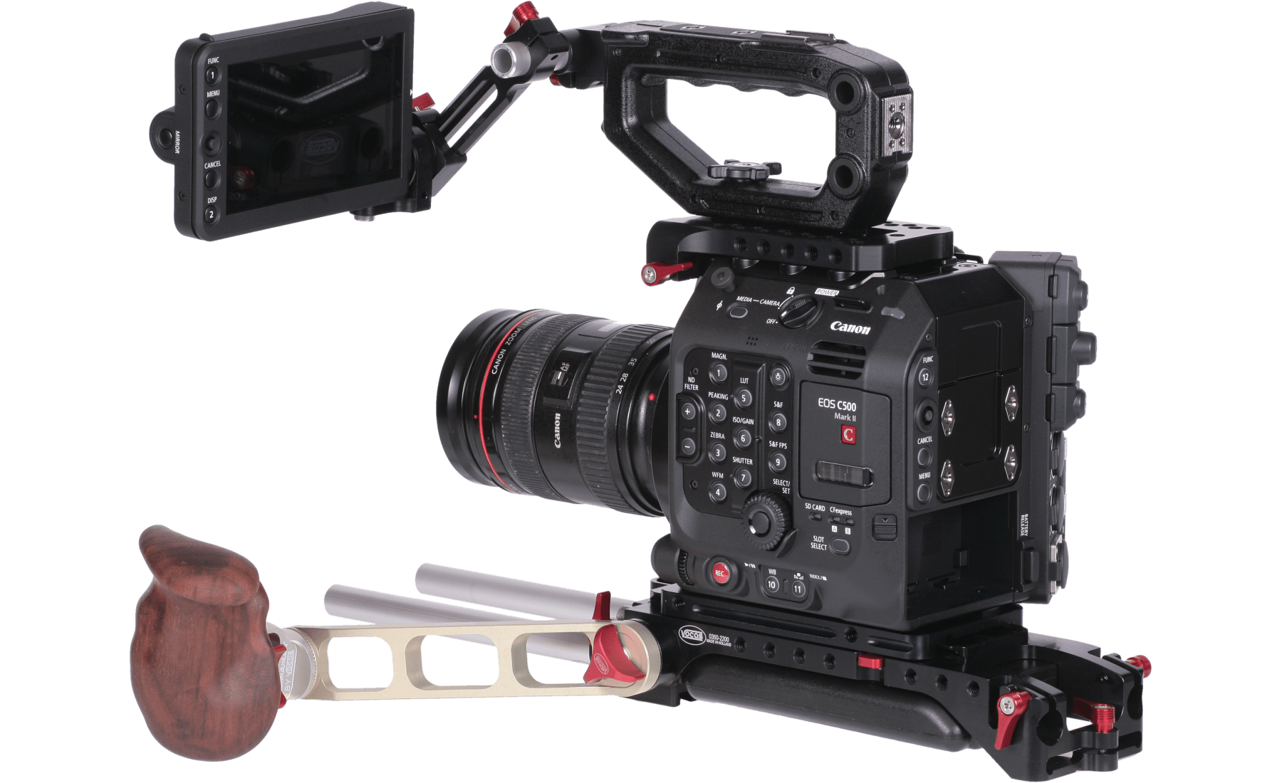 Vocas Canon C500 MarkII – Production kit – Lateral 2