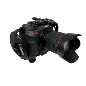 Zacuto Canon C70 Cage 4 - Cámara montada - Vista frontal