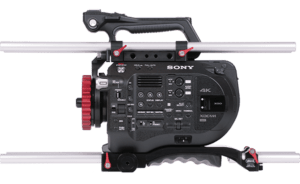 W4 Vocas Base Plate MKII Sony FX9 - Con cámara primer plano copia