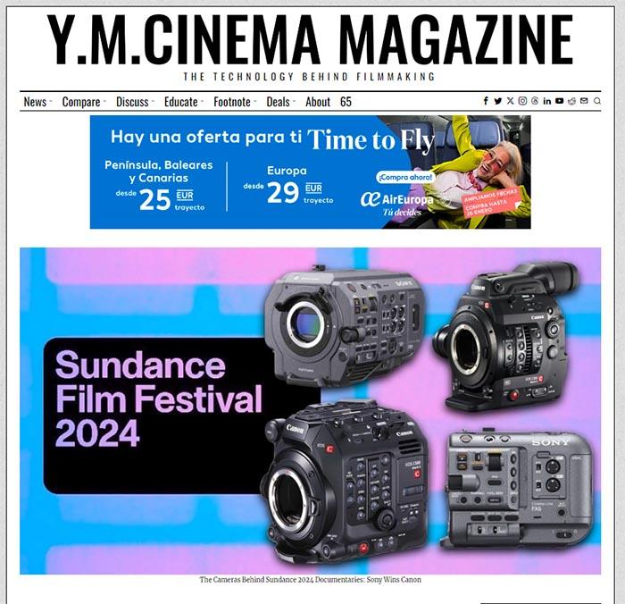 Las cámaras detrás de los documentales de Sundance 2024