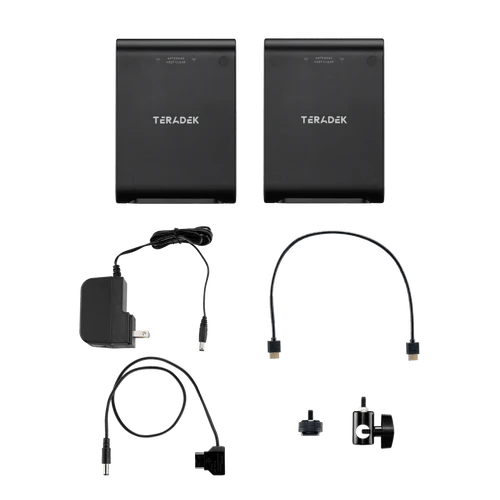 Teradek Ace 750 – Kit transmisor y receptor – Contenido de la caja
